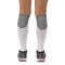 Zensah Ultra Compression Leg Sleeves for Running, Shin Splint Relief, White,Small