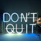 Do It Don't Quit Neon Sign for Wall, Room Decor, Motivational Wall Art Neon Light for Office, Bar, Gym, Cool Neon Light Sign for Party, Events, Birthday Gifts, 16.9x10.6 Inch