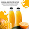 Packware Round Plastic Juice Bottles - Clear Drinking Containers with Tamper Evident Lids - Reusable & Leak-Proof - Great for Storing Homemade Juices Water Smoothies & Much More - 20 Pack (1000 ml)