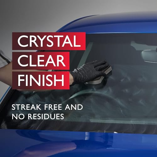 Autoglym Car Glass Polish, 500ml - Windscreen and Car Window Cleaner, Deep Cleaning Cream for Crystal Clear Vision Inside and Out