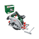 Bosch Home & Garden 18V Cordless Circular Saw 160mm Without Battery, Includes Blade, Dust Extraction Adapter & Parallel Guide, 53mm Cutting Depth (UniversalCirc 18V-53)