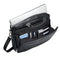 Samsonite Leather Slim Briefcase, Black, 16 Inch, 48073-1041