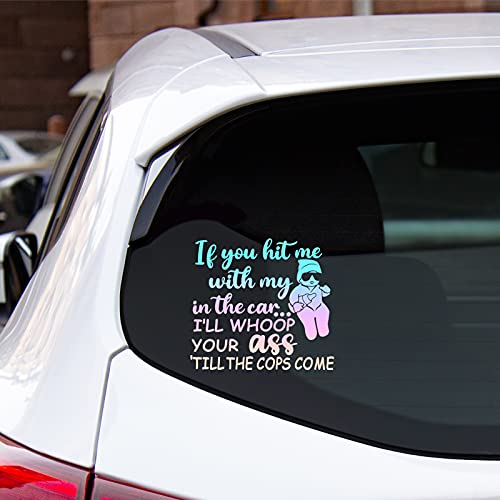 2 Pieces Baby on Board Sticker Baby on Board Sign Baby Car Decal Kids on Board Car Removable Car Safety Sign for Cars Trucks Window Vehicle Bumper New Drivers