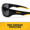 DEWALT DPG94-2C Dominator Safety Glasses, Smoke Lens