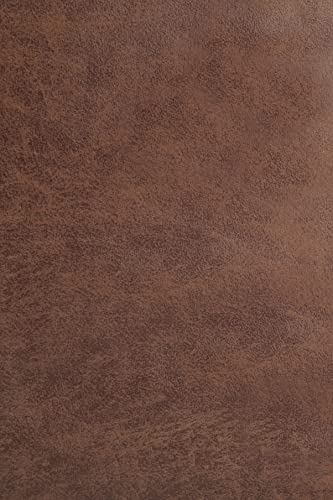 SIMPLIHOME Harrison 36 inch Wide Square Coffee Table Lift Top Storage Ottoman in Upholstered Distressed Umber Brown Tufted Faux Leather for the Living Room,