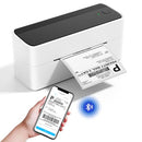 Memoking Bluetooth Thermal Shipping Label Printer, Wireless 4X6 Thermal Label Printer, Postage USPS Label Maker Printer for Small Business and Shipping Package, Support Android,iPhone,Windows and Mac