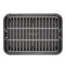 Farberware Nonstick Bakeware 11-Inch x 15-Inch Roaster with Flat Rack, Gray,Grey