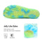 WateLves Water Shoes for Men Women Barefoot Quick-Dry Aqua Sock Outdoor Athletic Sport Shoes Kayaking Boating Hiking Surfing Walking, Blue/Green, 10 Women/9 Men