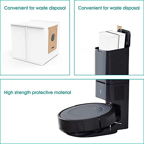 Szxtdzsw dust bag Compatible with Ecovacs DEEBOT Ozmo N8 N8+ N8 Pro+ T8 T9 N10 Series、Yeedi vac series Robotic Vacuum Cleaner Parts 10 dust bags.