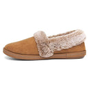 Skechers Cozy Campfire - Team Toasty, Women's Low-Top Slippers, Chestnut Microfiber Suede Faux Fur Line, 10 US