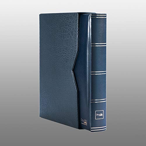 Prophila Lighthouse Slipcase for stockbook stamp album 60 sides blue