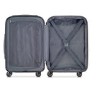 DELSEY Paris Helium Aero Hardside Expandable Luggage with Spinner Wheels, Brushed Charcoal, Carry-On 19 Inch, Helium Aero Hardside Expandable Luggage with Spinner Wheels