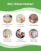Haakaa Silicone Breastfeeding Manual Breast Pump Milk Pump 100% Food Grade Silicone BPA PVC and Phthalate Free, Clear