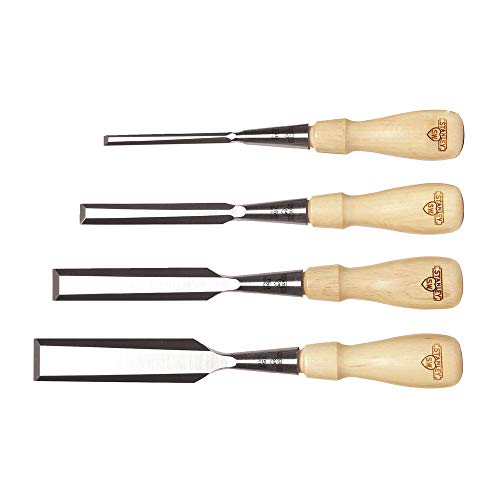 Stanley 16-791 Sweetheart 750 Series Socket Chisel Set, Brown, 4 - Piece