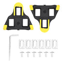 1 Pair SPD Road Bike Cleats for Shimano Speed-SL Cleats, Indoor Outdoor Peleton Spin Cycling Pedals Cleat & Clips Set, Road Cycling Pedal Cleat-3.15 x 2.76 x 0.55in