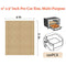 【11” x 9”-200 PCS】Indulward Unbleached Air Fryer Parchment Paper, 200 PCS Perforated Square Air Fryer Liners compatible with Cuisinart, Breville, Black and Decker Air Fryer,11 x 9 inch.