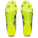 ASICS Hyper Sprint 7, Velvet Pine/Safety Yellow, 6 Wide Women/4.5 Men
