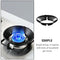 Iron Wok Pan Support Rack: Wok Ring Stove Trivets Fire Stove Cover Energy Saving Gas Hood Windproof Gather Fire Wok Stand for Pot Cooktop Range Pan Kitchen