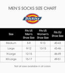 Dickies Men's All Purpose Cushion Crew Socks (6/12 Packs), White (6 Pairs), 6-12