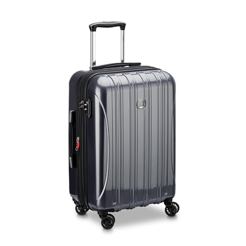 DELSEY Paris Helium Aero Hardside Expandable Luggage with Spinner Wheels, Titanium, Carry-On 21 Inch, Helium Aero Hardside Expandable Luggage with Spinner Wheels