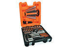 Bahco BHS103 1/4" - 1/2" Socket Set, With Combination Spanners, 103 Pcs, Orange