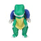 Inflatable Dinosaur Costume, 1.15M Height Lightweight Funny Costumes Ride on Dinosaurs Outfit for Adult Kids Gift, Suit Blow Up Party Dress Halloween Cosplay Green