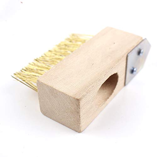 Patio Weed Wire Brush Broom Ideal for Decking Block Paving Slab Moss Weed Removal Weeding Tool