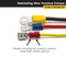 TITAN 11477 Ratcheting Wire Terminal Crimper Tool for Insulated Terminals, Fixed Jaw Crimper