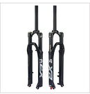 KRSEC 27.5/29 Air Bike Suspension Fork Mountain Bike Fork29 inch Travel 120mm Quick Release QR 9mm 28.6mm Straight Tube Manual Lockout Rebound Adjustable Ultralight Mountain Bike Front Forks XC AM 29"