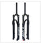 KRSEC 27.5/29 Air Bike Suspension Fork Mountain Bike Fork29 inch Travel 120mm Quick Release QR 9mm 28.6mm Straight Tube Manual Lockout Rebound Adjustable Ultralight Mountain Bike Front Forks XC AM 29"