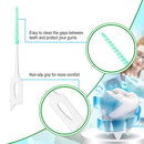 Zopeal 250 Pcs Interdental Brush for Braces Disposable Braces Flossers Dental Picks Floss Toothpick Dental Teeth Flossing Head Oral Hygiene Flosser Toothpick Soft Cleaning Tool (Cute Color)