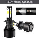 H7 Car LED Headlight 200W 20000LM Globe Bulbs Kit 6500K Xenon White Beam Lamp