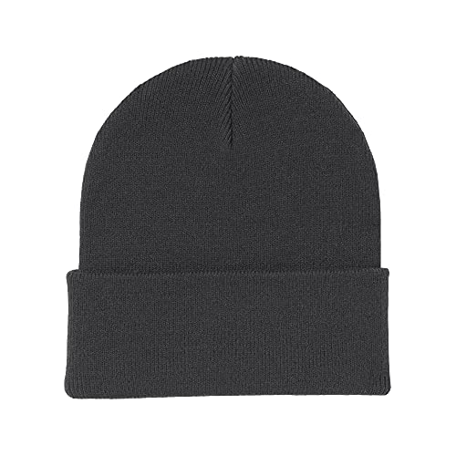 Dickies Men's Acrylic Cuffed Beanie Hat, Black, One Size