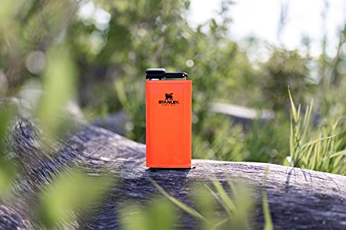Stanley x Mossy Oak® Classic Flask 8oz with Never-Lose Cap, Wide Mouth Stainless Steel Hip Flask for Easy Filling & Pouring, Insulated BPA-Free Leak-Proof Flask