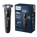 Philips Shaver Series 7000 Wet & Dry Electric Shaver with SkinIQ Technology, SteelPrecision Blades, Nano SkinGlide Coating and Motion Control Sensor, Ink Black, S7886/50