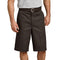 Dickies Men's 13 Inch Loose Fit Multi-Pocket Work Short, Dark Brown, 36