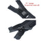 #8 2pcs Zippers Two Way Separating Plastic Double Slider Black Large Resin Zippers for Sewing, Parka, Winter Coat Heavy Duty Zippers Bulk for Clothes DIY Craft Bags(80cm/32inch)