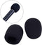 5 Pack Foam Mic Cover Handheld Microphone Windscreen (Black)