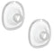 Henkion S21/S18 Wearable Breast pump Accessories of Flange(24mm) Compatible with Henkion S18/S21 Wearable Breast pump Shield/Flange Replace,2Pcs