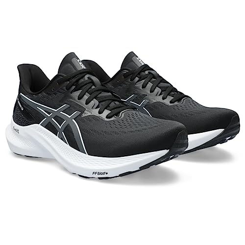ASICS Men's GT-2000 12 Shoes, Black/Carrier Grey, 11 US