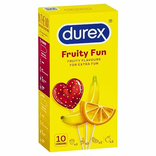 Durex Fruity Fun Flavoured Condoms 10