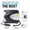 RING RAC610 12V Analog Tire Compressor, Inflates Fully deflated car tire in 4.5 Minutes
