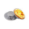 100 pcs Foil Trays Muffin Cases Foil Bun Cases Tin Foil Trays Foil Pie Trays Cake Tins Mini Egg Tart Cases Small Foil Pie Dishes Tart Foils Pastry Dish Aluminium Mold Cups