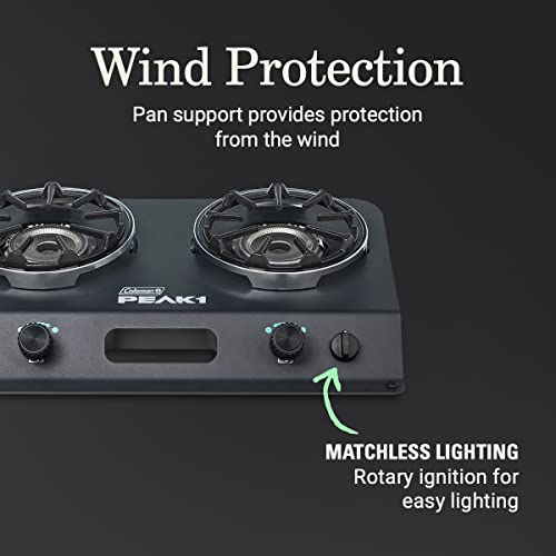 Coleman Stove Peak1™, High Performance 2 Burner Stove