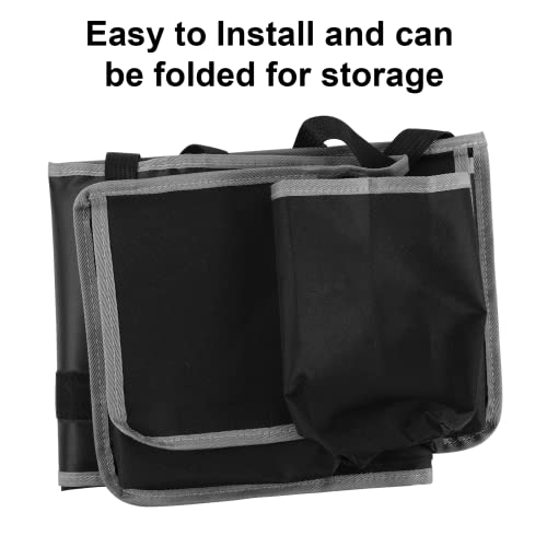 LONENESSL Car Boot Organiser, Boot Storage Bags for Suv and Adjustable Buckle Straps to Fit Waterproof PVC Foldable Durable,Keeps Your Car Boot Tidy,Car Boot Tidy Storage Bag, Space Saving Exper