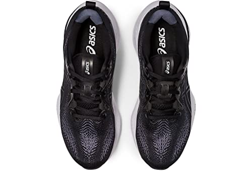 ASICS Men's Gel-Cumulus 25 Running Shoes, Black/Carrier Grey, 12 Wide