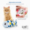 Catit Groovy Fish Interactive Cat Toy with Catnip, Blue
