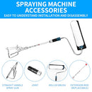 in-line Airless Spray Gun High Pressure and Wall Brush Self-Priming Paint Roller Kit with 15.8-inch (40CM) Sprayer Airless Nozzle Spray Gun Paint Extension Rod