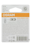 Osram 12V 21W Original Bayonet Globe Headlight Halogen Bulb (Pack of 2)