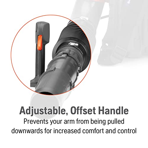 Husqvarna 965877502 350BT 2-Cycle Gas Backpack Blower, Orange